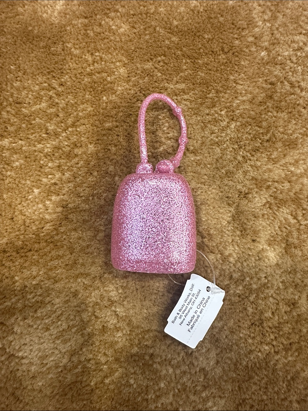 Pink Glitter Pocketbac Holder
